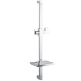 Kingston Brass KX8261 Claremont 233/4 Inch Shower Slide Bar with Soap Dish, Polished Chrome