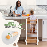 Montessori Toddler Tower - Adjustable Kitchen Stool Helper