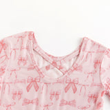Pink Bows (Twirl Dress)