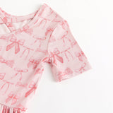 Pink Bows (Twirl Dress)