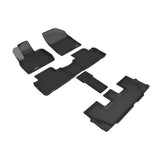 3D Maxpider Hyundai Palisade 7-Seat 2020-2022 Kagu Black R1 R2 R3