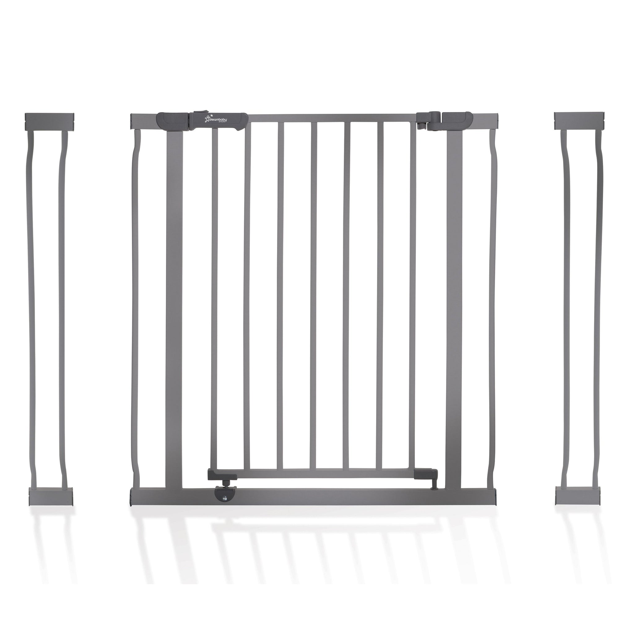 Ava Gate With 2 X 3.5In Extensions Charcoal
