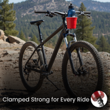 Red Bicycle Handlebar Cup Holder