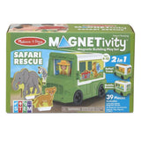 Magnetivity Magnetic Building Play Set: Safari Rescue