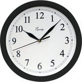 25203 La Crosse Technology Equity Black Quartz Wall Clock