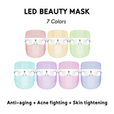 PURE SOL. Beauty LED Light Therapy Skin Mask