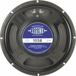 10-In Guitar Speaker, 75W, 8 Ohms W/Copper Voice Coil