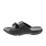 Sovella Active Comfort Sandals Women's Buckle Slide Black