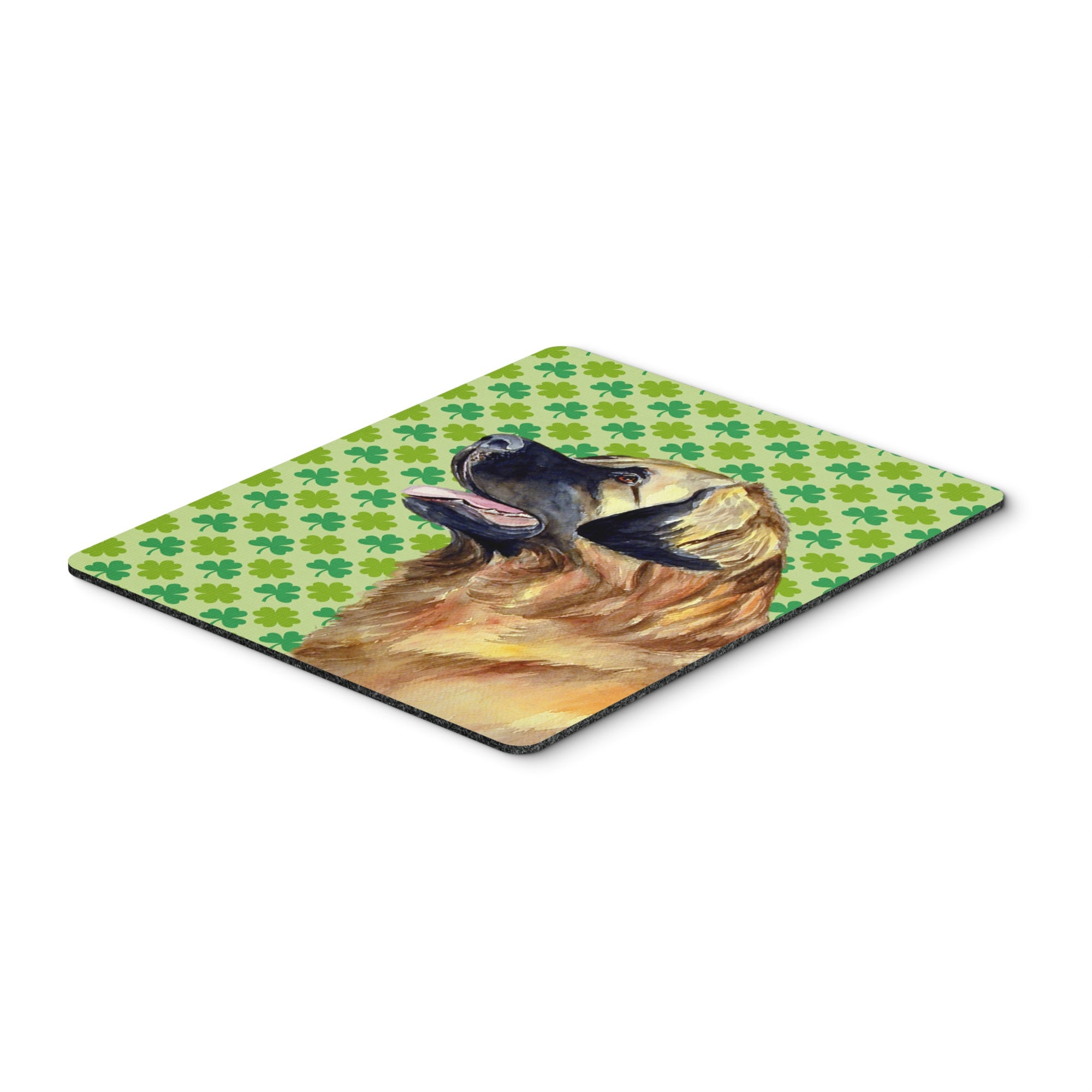 Caroline'S Treasures Mouse/Hot Pad/Trivet, Leonberger St. Patrick'S Day Shamrock Portrait (Lh9213Mp)