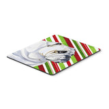 Caroline'S Treasures Bulldog English Candy Cane Holiday Christmas Mouse Pad/Hot Pad/Trivet (Lh9229Mp)