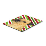 Caroline'S Treasures Border Terrier Candy Cane Holiday Christmas Mouse Pad/Hot Pad/Trivet (Lh9233Mp)