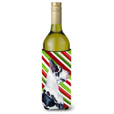 Great Dane Candy Cane Holiday Christmas Wine Bottle Beverage Insulator Beverage Insulator Hugger Lh9236Literk