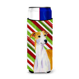 Whippet Candy Cane Holiday Christmas Ultra Beverage Insulators For Slim Cans Lh9238Muk