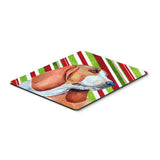 Caroline'S Treasures Basset Hound Candy Cane Holiday Christmas Mouse Pad/Hot Pad/Trivet (Lh9242Mp)
