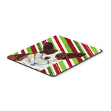 Caroline'S Treasures Corgi Candy Cane Holiday Christmas Mouse Pad/Hot Pad/Trivet (Lh9243Mp)