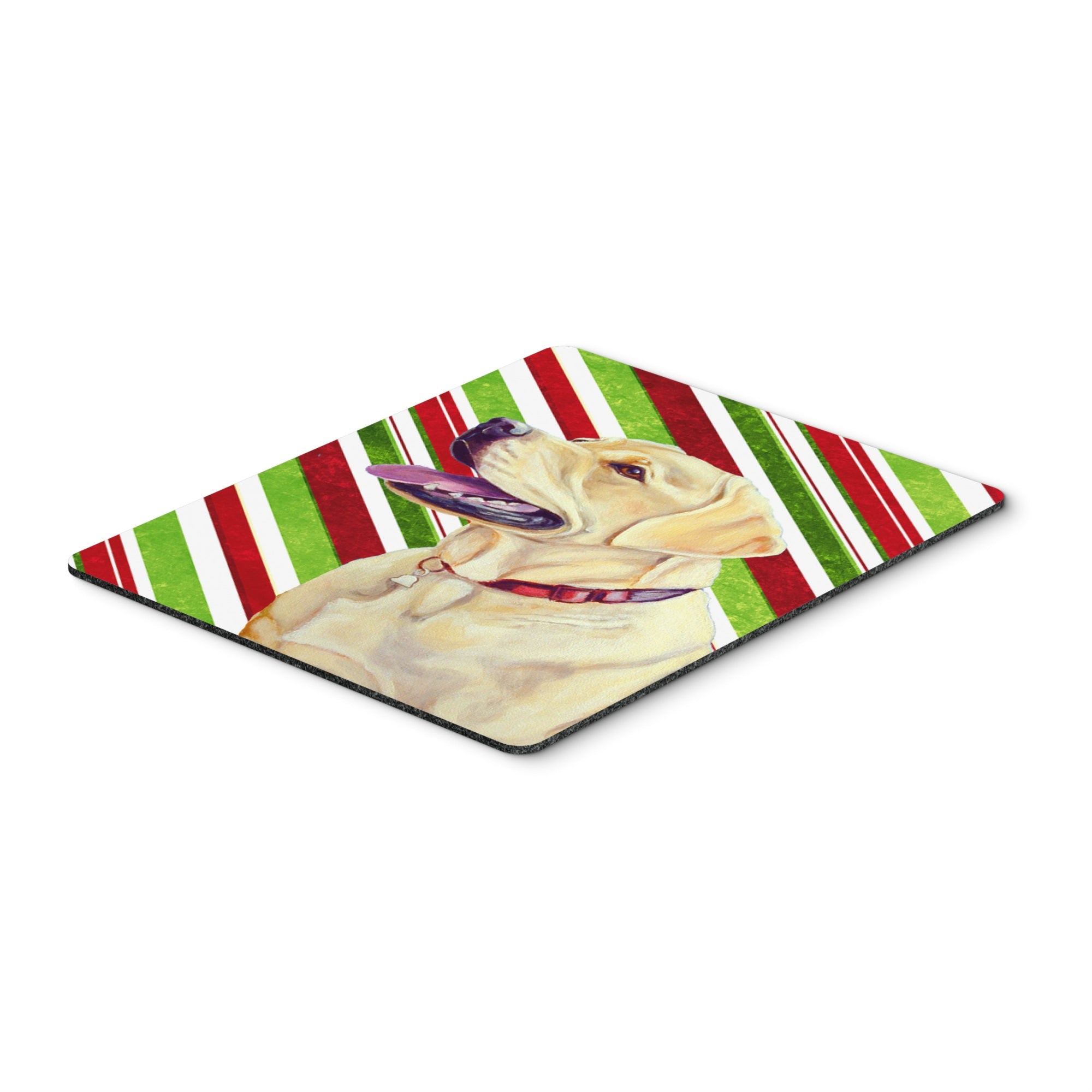 Caroline'S Treasures Labrador Candy Cane Holiday Christmas Mouse Pad/Hot Pad/Trivet (Lh9248Mp)