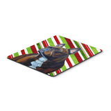 Caroline'S Treasures French Bulldog Candy Cane Holiday Christmas Mouse Pad/Hot Pad/Trivet (Lh9250Mp)