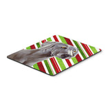 Caroline'S Treasures Weimaraner Candy Cane Holiday Christmas Mouse Pad/Hot Pad/Trivet (Lh9251Mp)