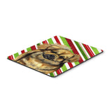 Caroline'S Treasures Tibetan Spaniel Candy Cane Holiday Christmas Mouse Pad/Hot Pad/Trivet (Lh9259Mp)