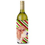 Petit Basset Griffon Vendeen Holiday Christmas Wine Bottle Beverage Insulator Beverage Insulator Hugger