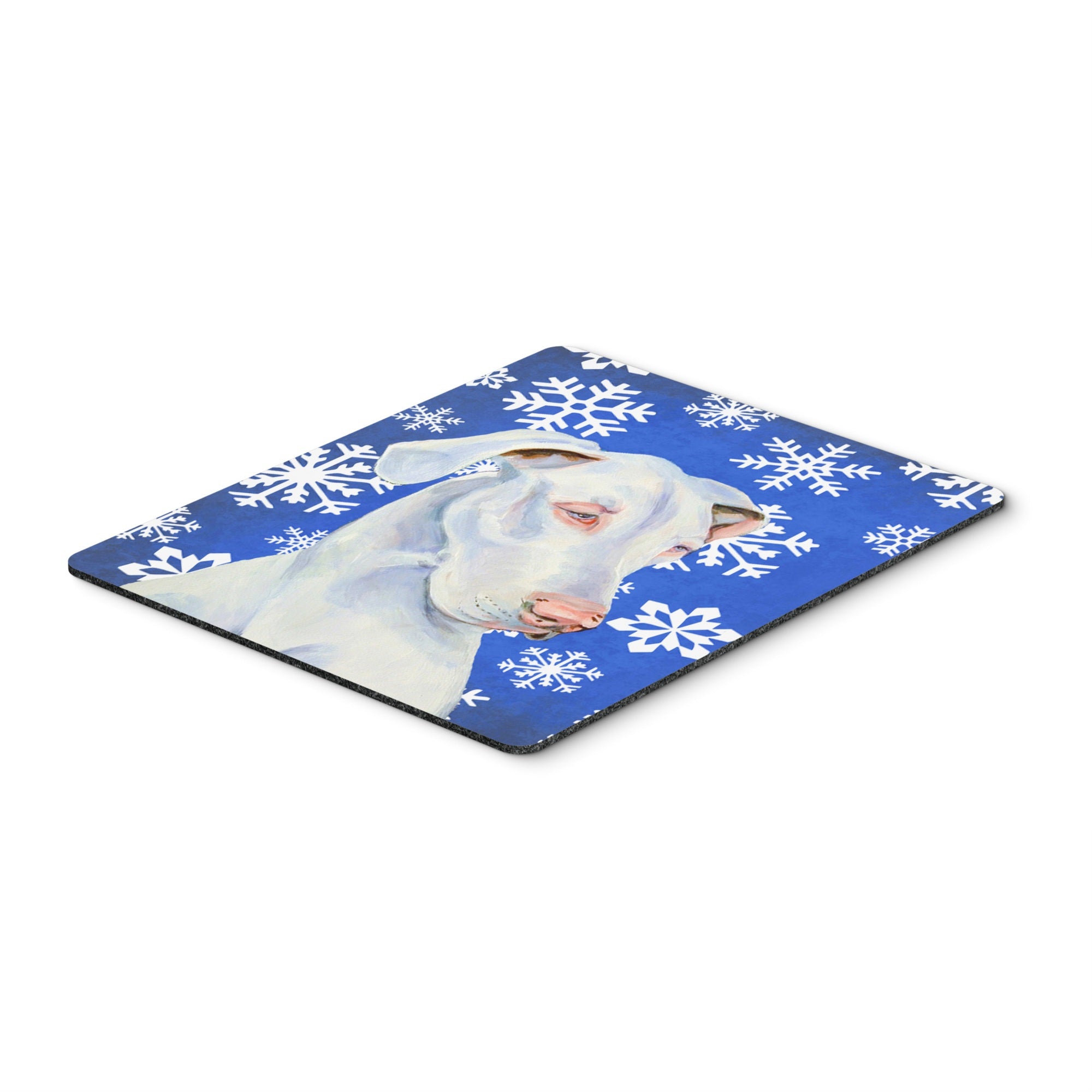 Caroline'S Treasures Great Dane Winter Snowflakes Holiday Mouse Pad/Hot Pad/Trivet (Lh9266Mp)