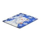 Caroline'S Treasures Great Dane Winter Snowflakes Holiday Mouse Pad/Hot Pad/Trivet (Lh9266Mp)
