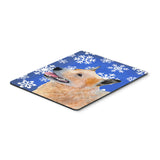 Caroline'S Treasures Australian Cattle Dog Winter Snowflakes Holiday Mouse Pad/Hot Pad/Trivet (Lh9272Mp)