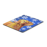 Caroline'S Treasures Vizsla Winter Snowflakes Holiday Mouse Pad/Hot Pad/Trivet (Lh9280Mp)