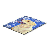 Caroline'S Treasures Labrador Winter Snowflakes Holiday Mouse Pad/Hot Pad/Trivet (Lh9293Mp)