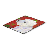 Caroline'S Treasures Westie Red & Green Snowflakes Holiday Christmas Mouse Pad/Hot Pad/Trivet (Lh9315Mp)