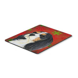 Caroline'S Treasures Cavalier Spaniel Red Green Snowflakes Christmas Mouse Pad/Hot Pad/Trivet (Lh9324Mp)