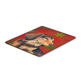 Caroline'S Treasures Dachshund Red & Green Snowflakes Christmas Mouse Pad/Hot Pad/Trivet (Lh9346Mp)