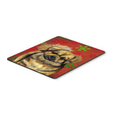 Caroline'S Treasures Tibetan Spaniel Red And Green Snowflakes Christmas Mouse Pad, Hot Pad/Trivet (Lh9349Mp)