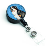 Caroline'S Treasures Blue Bernese Mountain Dog Retractable Badge Reel, Multicolor (Lh9379Bubr)