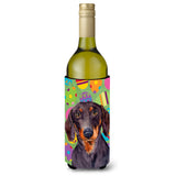 Dachshund Easter Eggtravaganza Wine Bottle Beverage Insulator Beverage Insulator Hugger Lh9403Literk