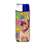 Brussels Griffon Easter Eggtravaganza Ultra Beverage Insulators For Slim Cans Lh9404Muk