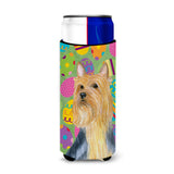 Silky Terrier Easter Eggtravaganza Ultra Beverage Insulators For Slim Cans Lh9406Muk