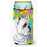 Bulldog English Easter Eggtravaganza Tall Boy Beverage Insulator Beverage Insulator Hugger