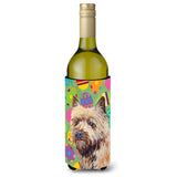 Cairn Terrier Easter Eggtravaganza Wine Bottle Beverage Insulator Beverage Insulator Hugger