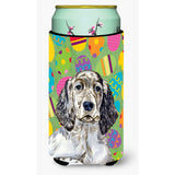 English Setter Easter Eggtravaganza Tall Boy Beverage Insulator Beverage Insulator Hugger