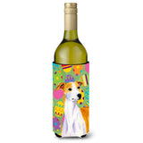 Whippet Easter Eggtravaganza Wine Bottle Beverage Insulator Beverage Insulator Hugger