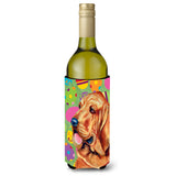 Bloodhound Easter Eggtravaganza Wine Bottle Beverage Insulator Beverage Insulator Hugger