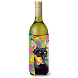 Min Pin Easter Eggtravaganza Wine Bottle Beverage Insulator Beverage Insulator Hugger