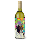 French Bulldog Easter Eggtravaganza Wine Bottle Beverage Insulator Beverage Insulator Hugger