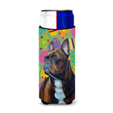 French Bulldog Easter Eggtravaganza Ultra Beverage Insulators For Slim Cans Lh9430Muk