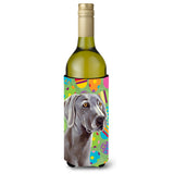 Weimaraner Easter Eggtravaganza Wine Bottle Beverage Insulator Beverage Insulator Hugger