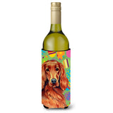 Irish Setter Easter Eggtravaganza Wine Bottle Beverage Insulator Beverage Insulator Hugger