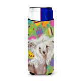 Chinese Crested Easter Eggtravaganza Ultra Beverage Insulators For Slim Cans Lh9437Muk