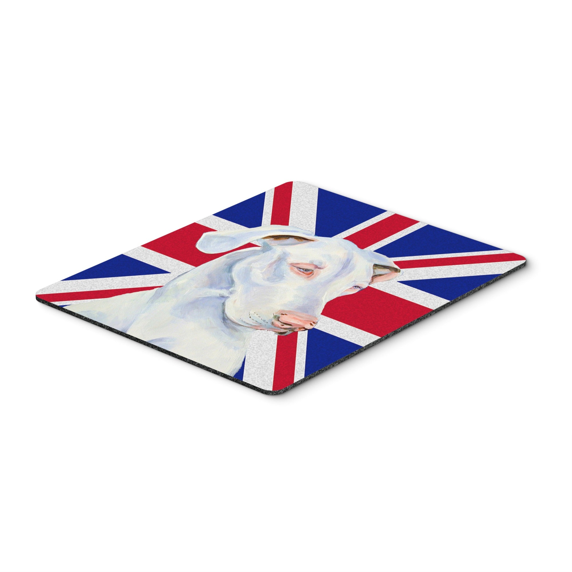 Caroline'S Treasures Great Dane With English Union Jack British Flag Mouse Pad/Hot Pad/Trivet (Lh9465Mp)