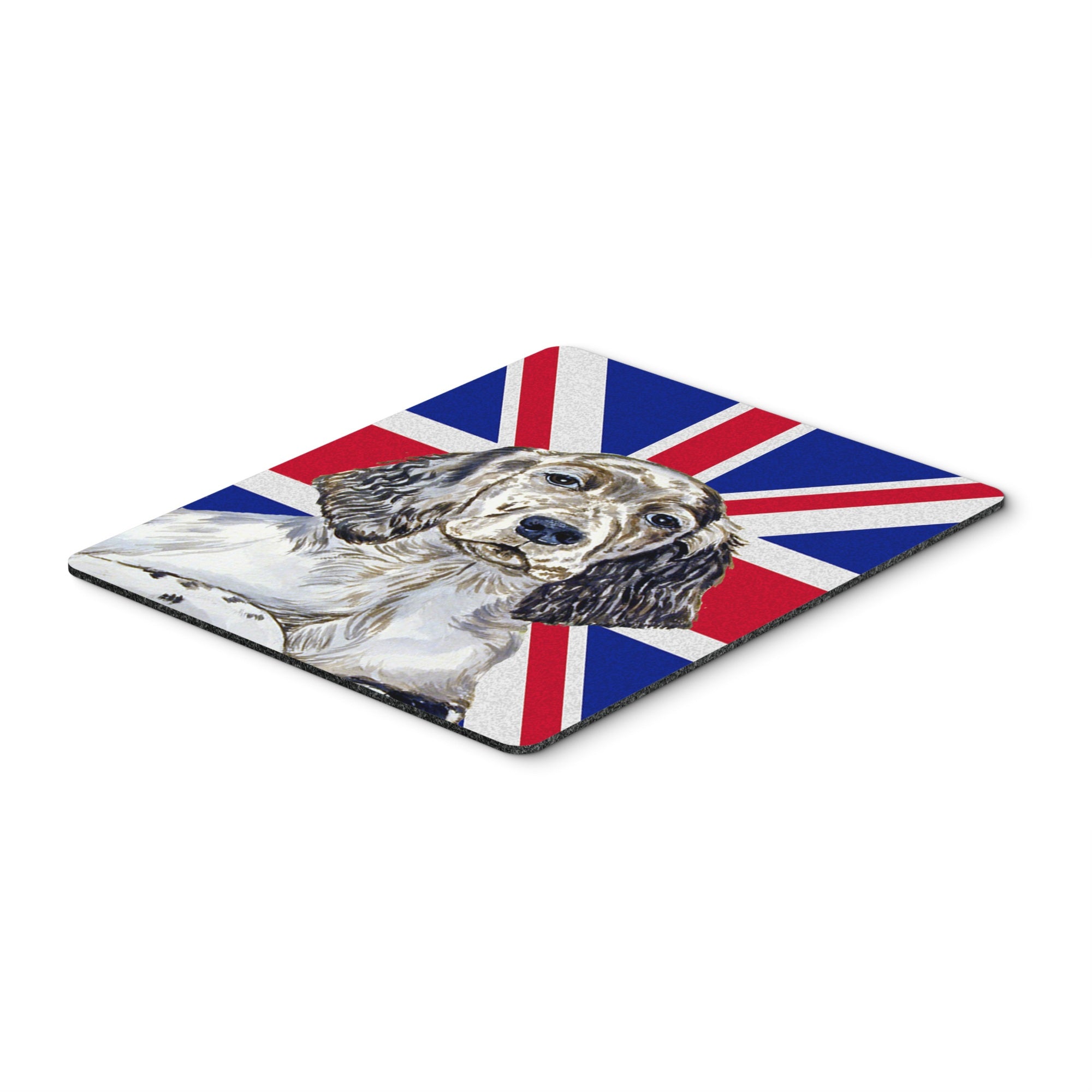 Caroline'S Treasures English Setter With English Union Jack British Flag Mouse Pad, Hot Pad/Trivet (Lh9474Mp)
